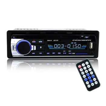 1 Din Аудио FM Aux Вход SD USB MP3 автомагнитола 12 В Кассетный магнитофон Bluetooth Телефон Автомобильное радио стереоприемник в приборной панели