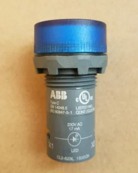 1 шт. Оригинальный синий кнопочный индикатор ABB CL2-623L AC230V, бесплатная доставка