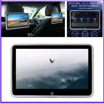 10,1-дюймовый Монитор подголовника автомобиля MP5-плеер Mirror Link Android FM HD 1080P с видеоэкраном USB и HDMI Мультимедийный проигрыватель