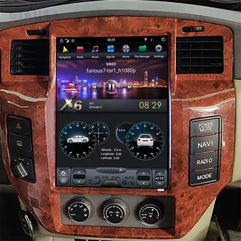 2 Din Для Nissan Patrol Y61 2004-2019 Android 12,0 8 + 128 Г Автомобильный Радио Мультимедийный Плеер Авто Стерео GPS Navi Головное Устройство DSP Carplay
