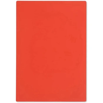 2 листа резинового штампа для лазерного гравировального станка формата А4 2,3 мм (оранжево-красный)