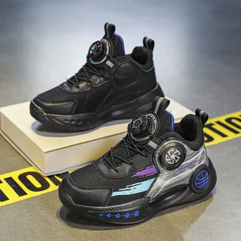 2023 Новая детская обувь для мальчиков, дизайнерская подростковая обувь для мальчиков, Брендовая детская баскетбольная обувь для тренировок, нескользящие уличные кроссовки для мальчиков