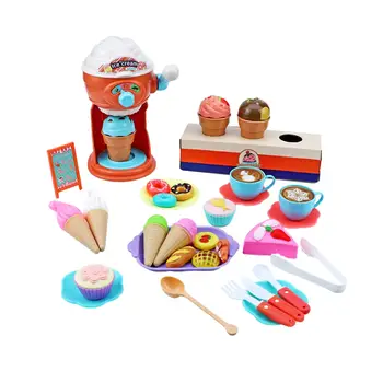 38 штук Игрушек для приготовления мороженого, набор игрушек для мороженого для малышей и мальчиков