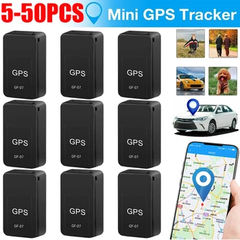 5-50шт GF-07 Мини GPS Трекер GPS Локатор Отслеживание В реальном времени Магнитный Анти-потерянный Противоугонный Локатор SIM-Позиционер Сообщений