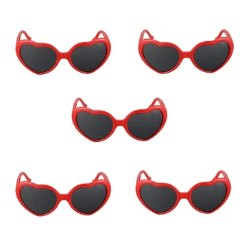 5X Модные милые солнцезащитные очки 