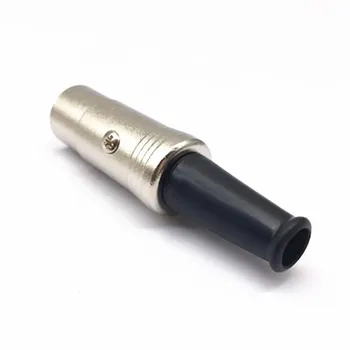 5шт 5-контактный разъем DIN, вывод Midi-кабеля, аудиоразъем, встроенный металлический разъем с паяными соединениями, обжимной захват для шнура
