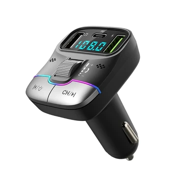 652F Bluetooth-Совместимый Адаптер 5.3 AUX Автомобильный Музыкальный Ресивер с Шумоподавлением для Домашних Стереосистем, Громкой связи Для наушников