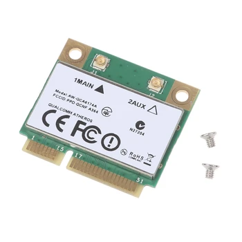 83XC Беспроводная карта QCA6174 Atheros 802.11ac двухдиапазонная 2,4/5 ГГц 1200 Мбит/с Mini PCI-E WiFi карта Bluetooth-совместимость4.1