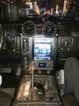 Android Для Hummer H2 2004-2009 Автомобильный радиоприемник в стиле Tesla с вертикальным экраном CARPLAY Автомобильный радиоприемник Мультимедийный видеоплеер Навигация GPS