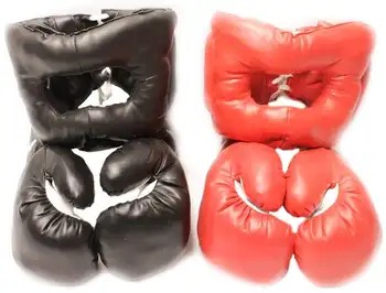 Corner VS.  Набор для боксерского боя Corner - Перчатки и головной убор - Размер Боксерского набора Украина Отбеливающий лоток для зубов от бруксизма