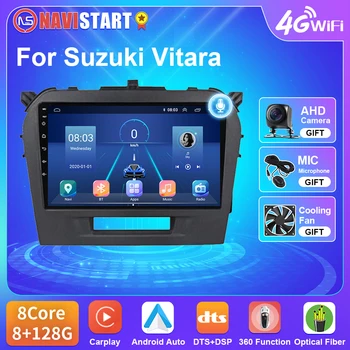 NAVISTART Android 2din Автомобильный Мультимедийный Плеер Для Suzuki Vitara 2015 2016 2017 2018 2019 Carplay Навигация GPS DSP 2 Din Без DVD