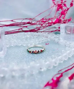 RetroSen Серебряное кольцо тайского бренда ручной работы, кольцо для волос в хвосте, ювелирные изделия ручной работы