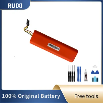 RUIXI Оригинальный Аккумулятор 5200 мАч BRR-2P4S-5200D Аккумулятор Для Roborock S50 S51 S55 T60 S5 Max S6 Подметальный + Бесплатные Инструменты