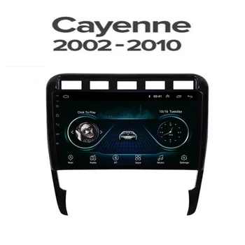 Автомагнитола Android 12.0 для Porsche Cayenne 1 2002-2010 Мультимедийный видеоплеер 2Din 5G Навигация Carplay DVD Камера головного устройства
