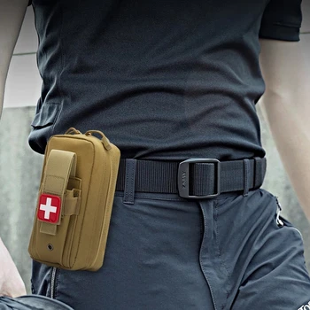 Аптечка первой помощи, медицинская сумка EDC, тактическая медицинская сумка MOLLE, жгут, ножницы, поясная сумка, военная охотничья тактическая сумка