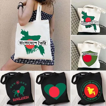 Бангладеш, Флаг Бангладеш, Карта Страны, Ориентиры, символы, ЩИТ, Холщовые сумки для покупок, Хлопчатобумажные сумки для покупок