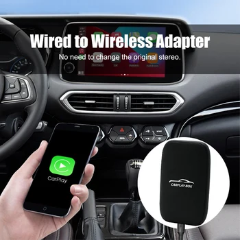 Беспроводной автомобильный адаптер Type-C / Sd для подключения к андроидам с автоматическим подключением Wi-Fi для автомобильного автомобиля