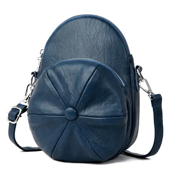 Винтажные сумки-мессенджеры через плечо для женщин 2023 года, дизайнерские женские сумки из мягкой кожи в форме шляпы, повседневная маленькая женская сумка-тоут bolsos