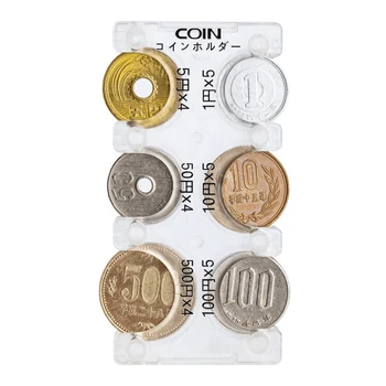 Диспенсер для монет Кошелек для сбора монет, Органайзер для бумажника, держатель для автомобильного чейнджера, держатель для евро-диспенсера для монет, Ящик для хранения