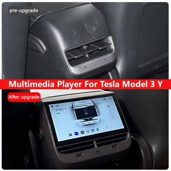 Для Tesla Model 3 Y Дисплей управления задним кондиционером, многофункциональная система, головной дисплей, панель Carplay для Model 3, модель Y
