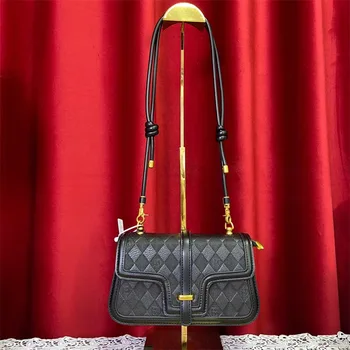 Женская сумка-мессенджер 2023, женская сумка из натуральной кожи, модные женские клатчи, Роскошные дизайнерские кошельки и сумочки