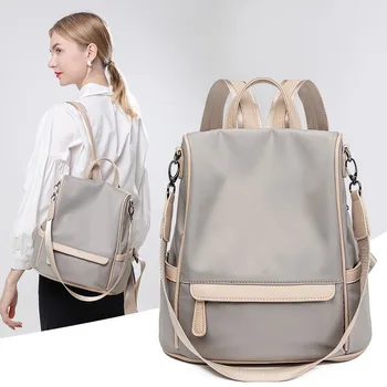 Женская сумка через плечо, Корейская мода, рюкзаки для ноутбука для отдыха, большой емкости, школьный рюкзак для путешествий для студентов колледжа