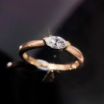 Женские кольца с серебряной инкрустацией в виде конского глаза, простые украшения для помолвки и ретро-глазури, сверкающие свадебные украшения для помолвки