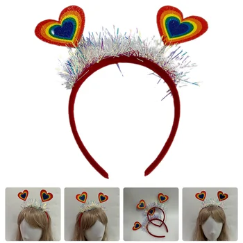 Женские повязки на голову Pride Stuff Accessories Love Rainbow Повязка на голову из фетровой ткани Event Miss