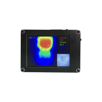 Инфракрасная тепловизионная камера TICAM1 с 200-мегапиксельной линзой в видимом свете, Термометр для определения температуры теплого пола