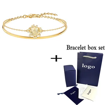 Классический оливковый браслет, прекрасный кристалл, романтический модный подарок для матери и невесты