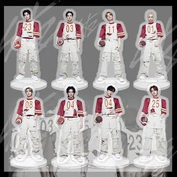 Мини-подставка для бродячих фигурок Kpop Group Cool Boys с акриловыми персонажами, стоящая модель, украшение для настольного дисплея, Подарки для коллекции фанатов