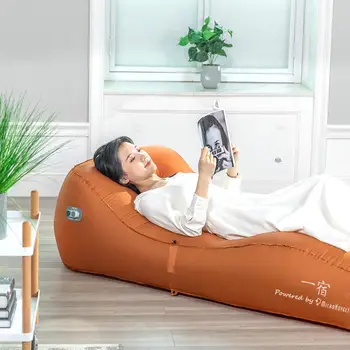 Надувной шезлонг Xiaomi Giga Air Pump Шезлонг для кемпинга, пеших прогулок - идеальный надувной диван, надувная кровать для отдыха, новинка