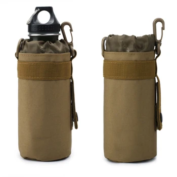 Нейлоновая Специальная сумка для чайника для рыбалки на открытом воздухе, тактические сумки для бутылок с водой, Набор стаканов для воды для спорта на открытом воздухе