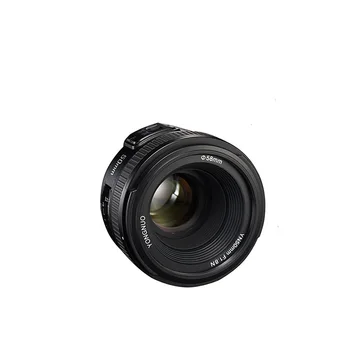 Объектив камеры YONGNUO YN50MM F1.8N с большой диафрагмой AF MF для Цифровой Зеркальной камеры Nikon D800 D300 D700 D3200 D3300 D5100 D5200 D5300