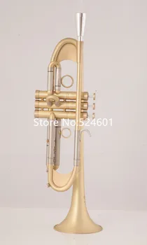 Профессиональная падающая мелодия Bb Труба TR-305G мундштук духовой музыкальный инструмент с футляром, перчатка Бесплатная доставка