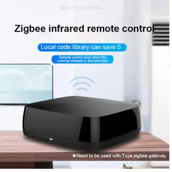 Работает с Alexa Google Home Tuya 5v 1a Usb Zigbee Универсальное инфракрасное управление ИК-пульт дистанционного управления Smart Home Smart Life