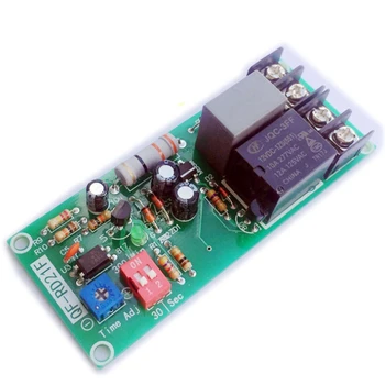 Регулируемый модуль реле управления таймером AC100V-220V, плата выключателя задержки выключения вытяжного вентилятора Mr22 19