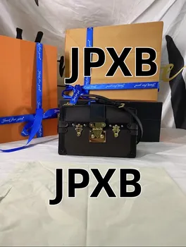 Роскошный дизайнерский бренд JPXB Роскошная дизайнерская сумка через плечо Женская модная сумка через плечо из натуральной кожи, холщовая сумка для сообщений