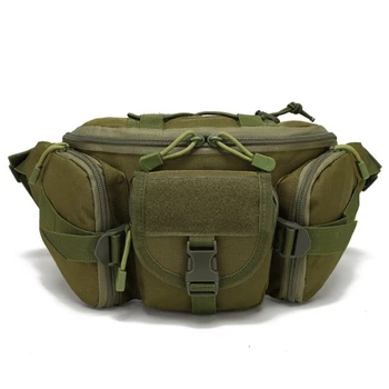 Спортивная водонепроницаемая поясная сумка для кемпинга, многофункциональная нагрудная сумка для рыбалки для мужчин, камуфляжные военно-тактические рюкзаки