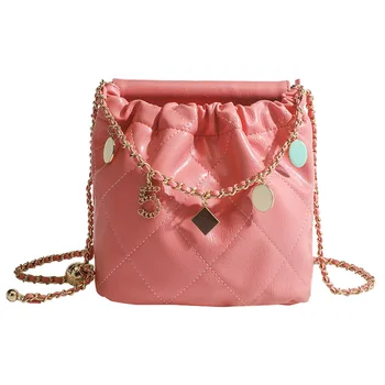 Текстурная сумка-ведро премиум-класса, летняя эксклюзивная дизайнерская модная универсальная женская сумка через плечо
