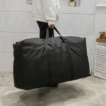 Унисекс Тонкая Складная багажная сумка Большой емкости Носимая спортивная сумка Повседневная Легкая Мужская сумка Weekender Сумки для хранения оксфордской одежды